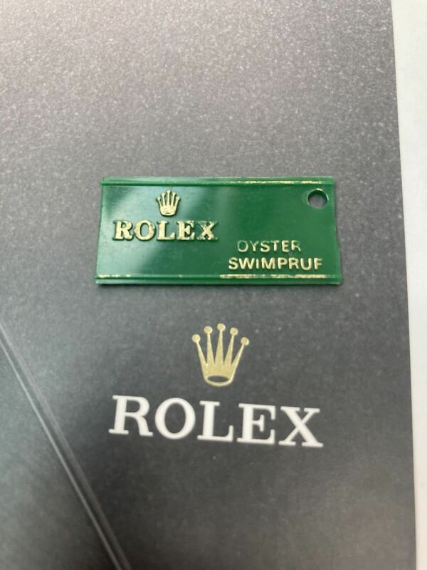 OYSTER SWIMPRUF タグ グリーンタグ ロレックス ROLEX GREEN TUG オイスター アンティーク 5513 1016 1675 6263 5500 1500 16233 16234