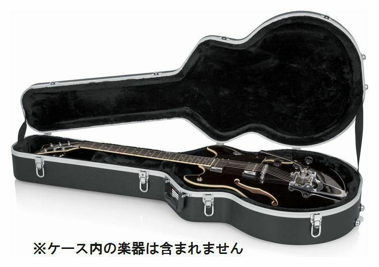【A】GATOR★335モデルギター用★セミアコースティックギターハードケース★ABS★ゲイター★335タイプセミアコギターに対応★GC-335