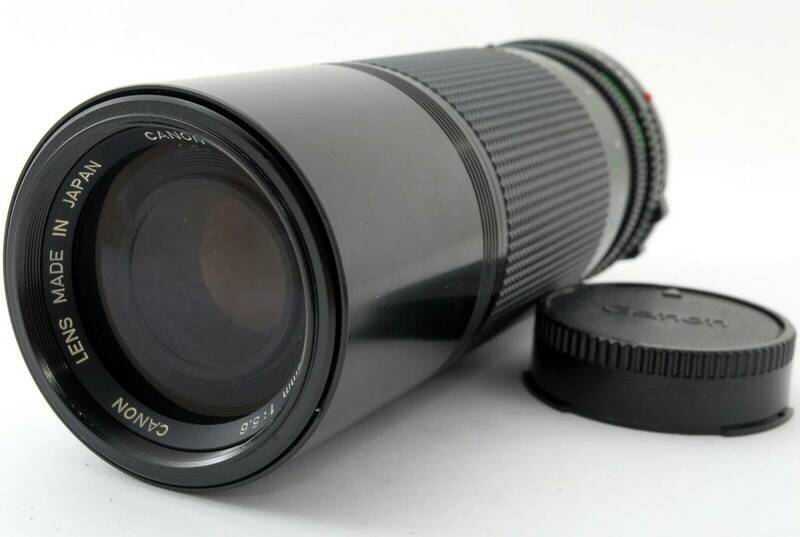 【美品】キャノン CANON New FD NFD 100-200mm F5.6 Zoom Portrait MF Lens マニュアルレンズ #677461