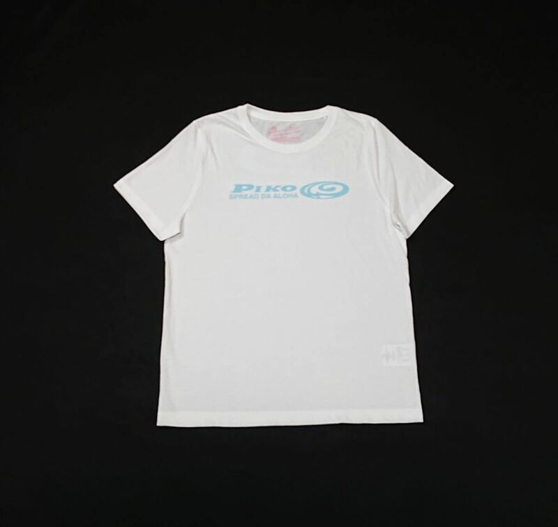 (未使用 レディース) PIKO ピコ // 半袖 プリント Tシャツ・カットソー (白) サイズ XL