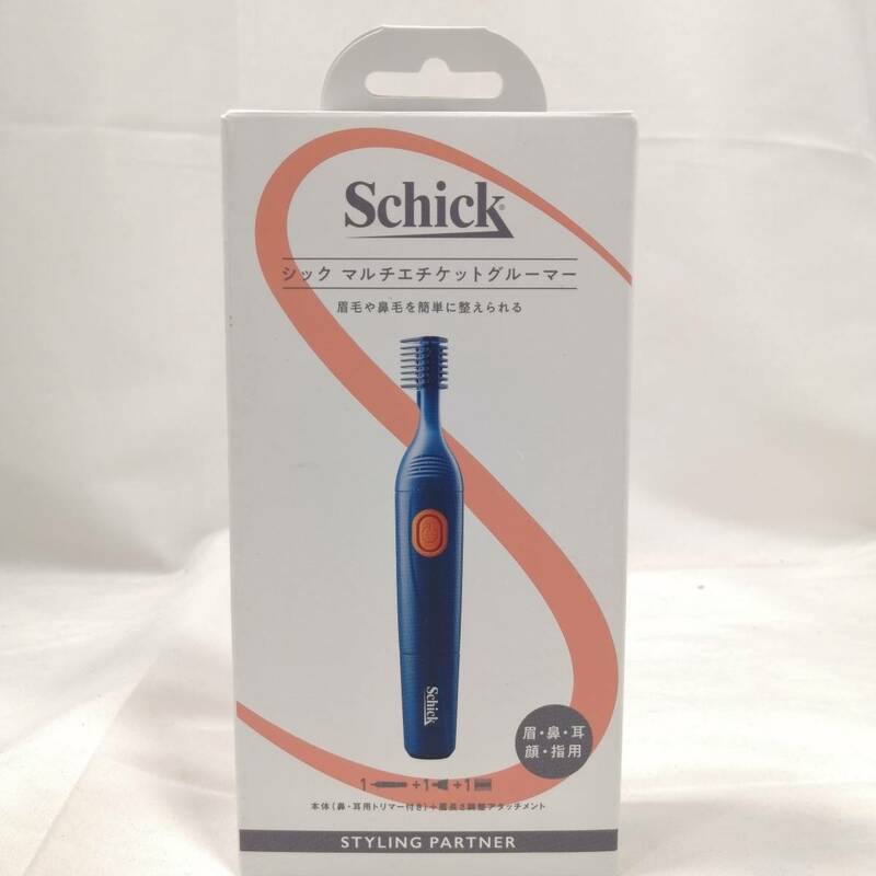 シック Schick マルチエチケットグルーマー 眉毛 鼻毛 耳毛 顔の毛 指の毛 うぶ毛【USED】a07520