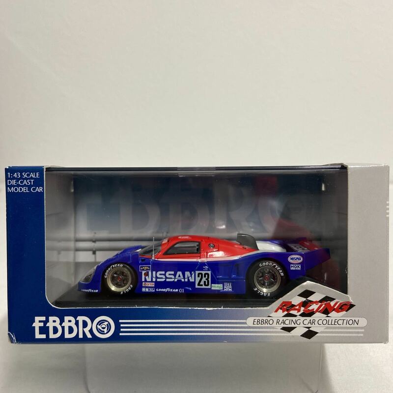 EBBRO 1/43 NISSAN R91CP 1992年 #23 Daytona 24時間レース Winner エブロ 日産 星野一義 長谷見昌弘 デイトナ 優勝車 ミニカー モデルカー