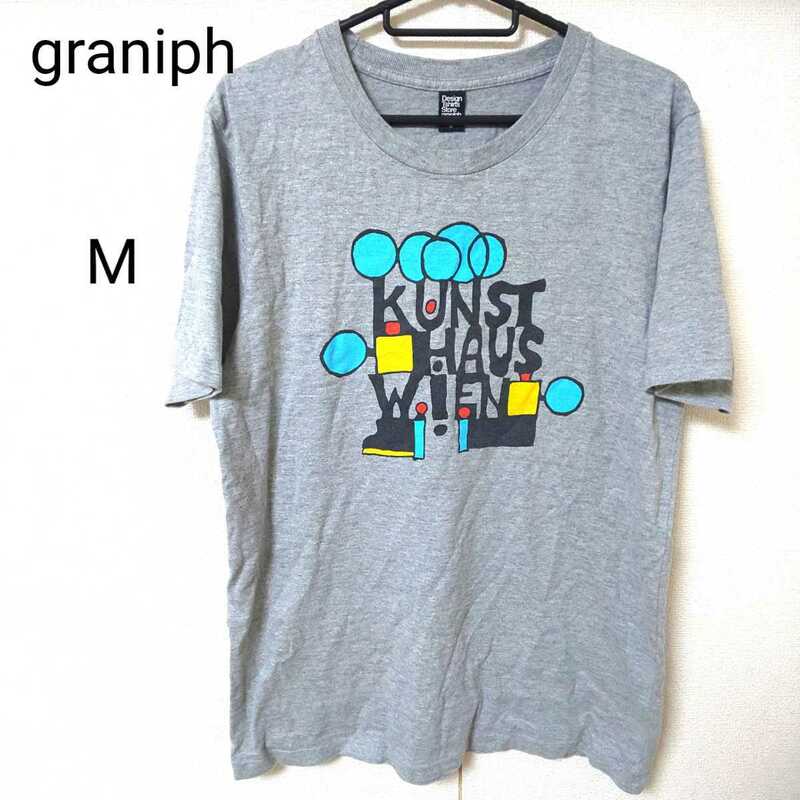 graniph グラニフ 半袖Tシャツ Mサイズ 半袖 Tシャツ トップス 古着 半袖 Tシャツ