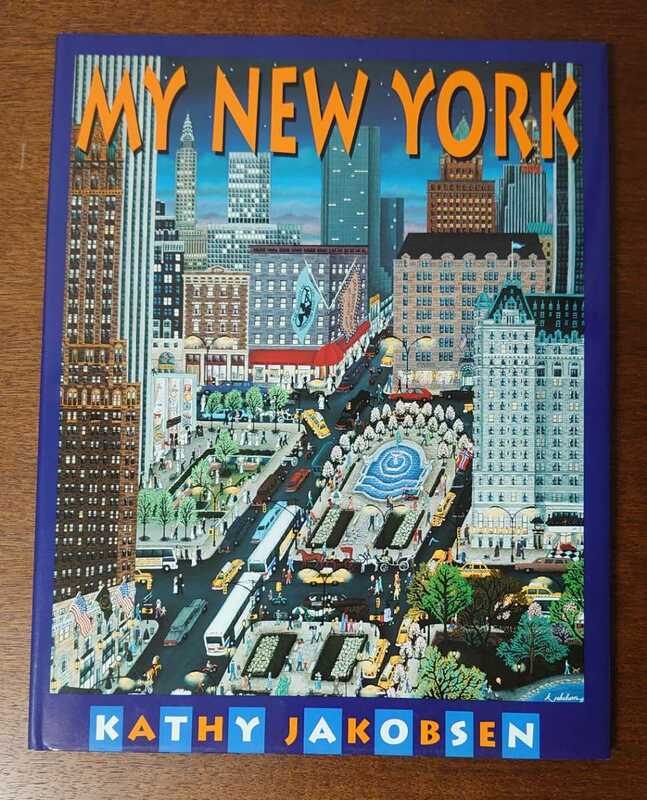 洋書-1993年/MY NEW YORK/KATHY JAKOBSEN/Little、Brown