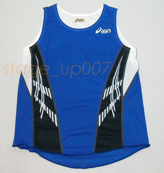 美品！　asics（アシックス）／レディースランニングシャツ・レーシングシャツ XT2022/sizeL ／管QNCM