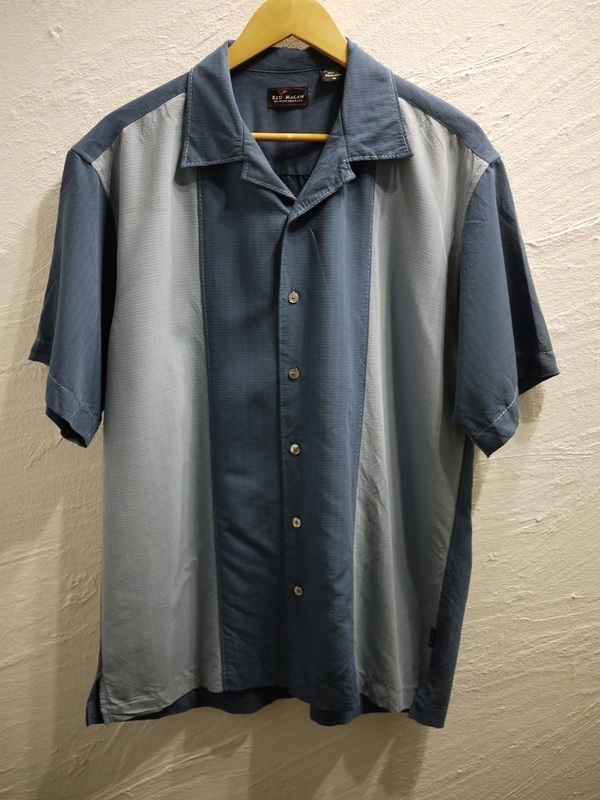 レーヨンオープンカラーボックスシャツ キューバシャツ Rayon Open collar box shirt 5560