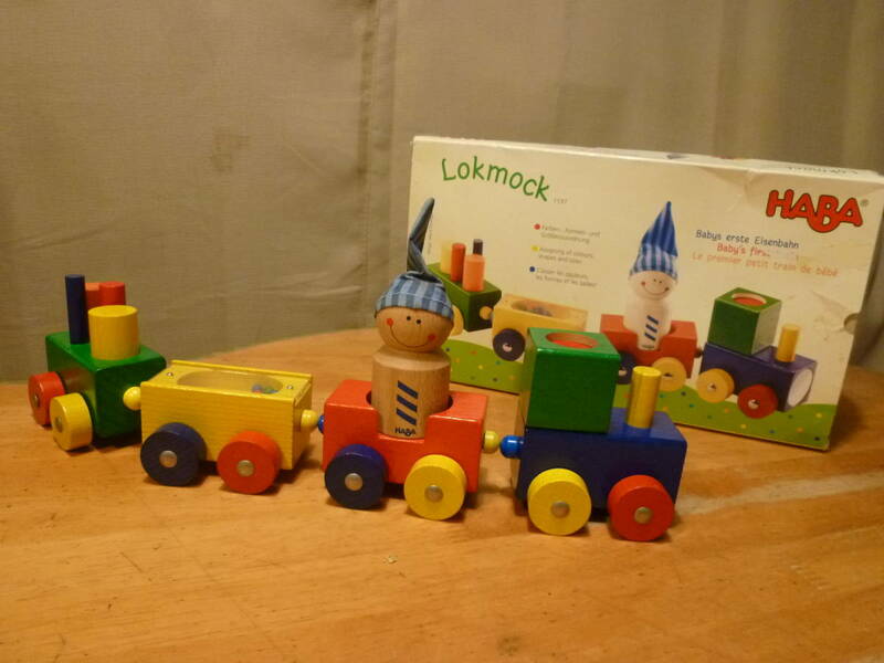 HABA　木製列車　Lokmock