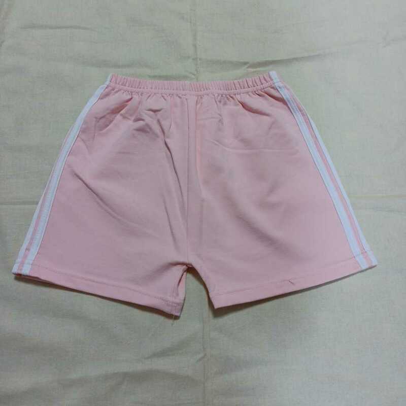 【未使用】【訳あり】 子供服 キッズ 女の子 130 ズボン パンツ ショートパンツ ピンク ルームウェア 部屋着 室内着
