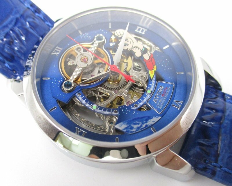 ■鉄腕アトム連載60周年記念■極美■メンズ機械式高級腕時計 アストロタイム■自動巻