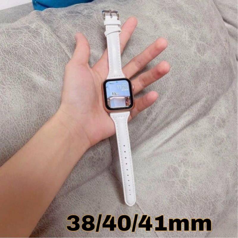 Apple Watch Series 3 アップルウォッチSE レザーバンド　あっぷる　iwatch 本革レザーバンド　ベルト　38/40/41mm