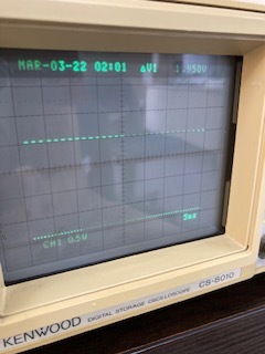 KENWOOD DIGITAL STORAGEオシロスコープ OSCILLOSCOPE CS-8010中古