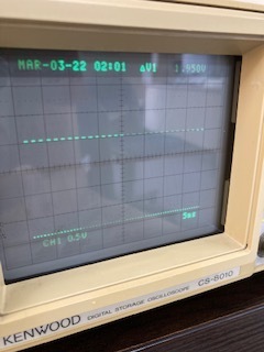 KENWOOD DISITAL STORAGEオシロスコープ OSCILLOSCOPE CS-8010中古