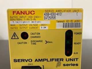 FANUC Servo Amplifier Unit βseries A06B-6093-H101 C EA7250595中古