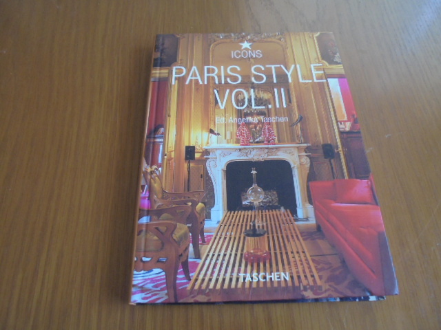 洋書パリ　スタイル　Paris Style　インテリア　風景　タッシェン　TASCHEN