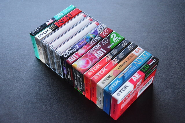 古いカセットテープ 14本 TDK 未使用品 検索用語→A10内