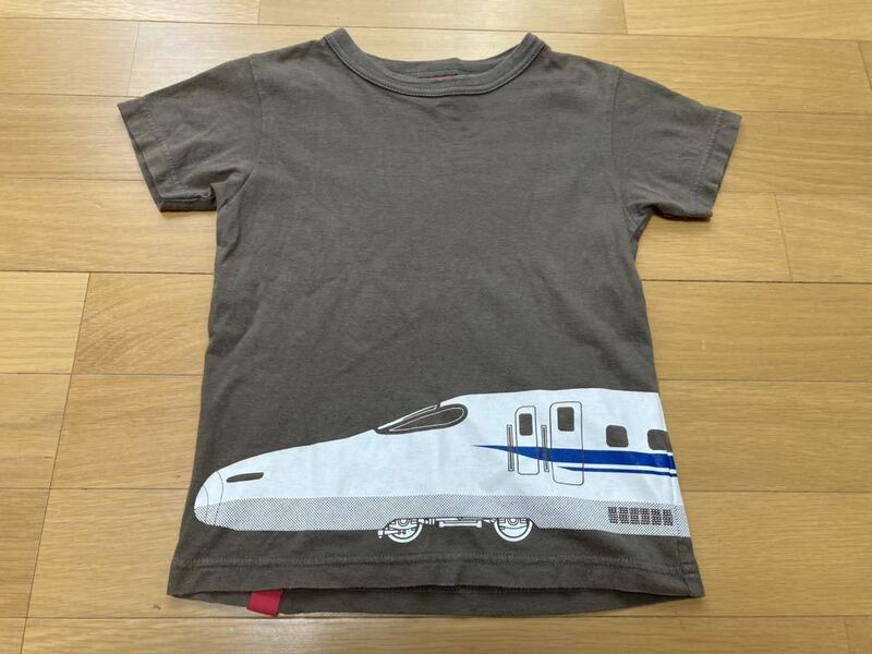 オジコ 半袖Tシャツ 6A 110センチ　トップス　キッズ　ジュニア　男の子　新幹線　電車　親子コーデ　OJICO