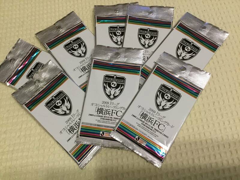 ◆2019年横浜FC オフィシャルトレーディングカード　5枚入×8SET 未開封