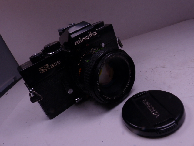 コレクション放出 SR505 ブラック ＋大口径 50㎜ F1.7N MC
