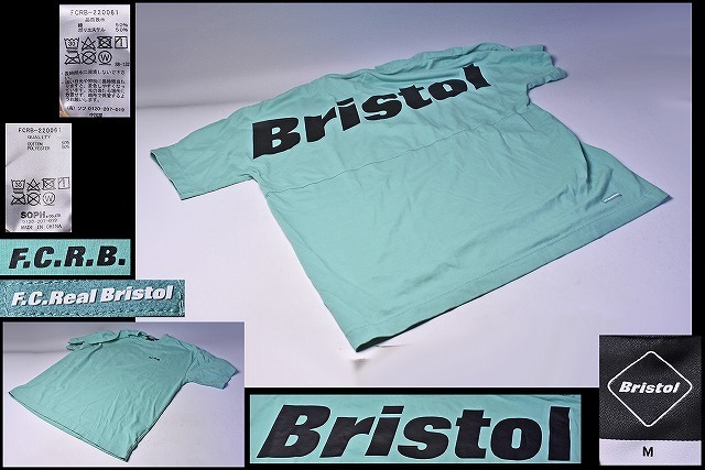 ブリストル F.C Real Bristol ★ バックロゴ Tシャツ ★ Mサイズ ★ グリーン ★ ビッグシルエット ★ FCRB-220061 ★ SOPH ソフ