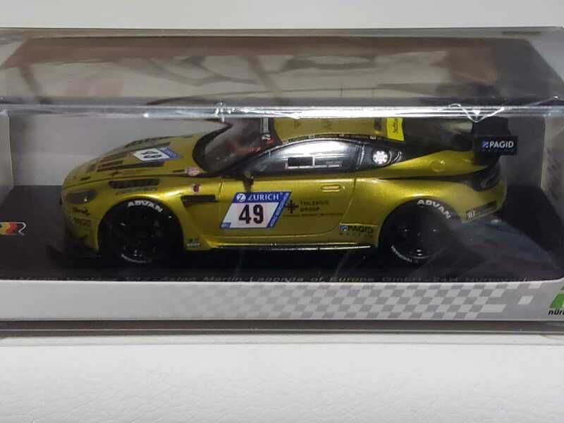 新品 1/43 スパーク SPARK Aston Martin Vantage V12 No.49 Aston Martin Lagonda of Europe GmbH Nurburgring 24H 2017 アストンマーチン