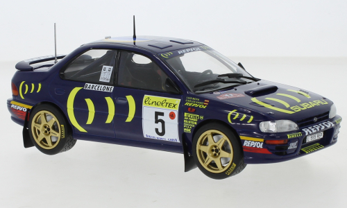 1/24 スバル インプレッサ モンテカルロ ラリー IXO Subaru Impreza 555 No.5 Rallye Monte-Carlo 1995 1:24 梱包サイズ80