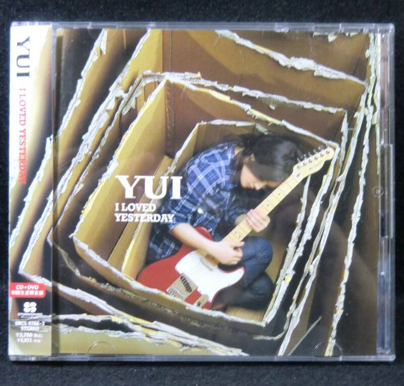 CD+DVD YUI / I LOVED YESTERDAY 初回生産限定盤