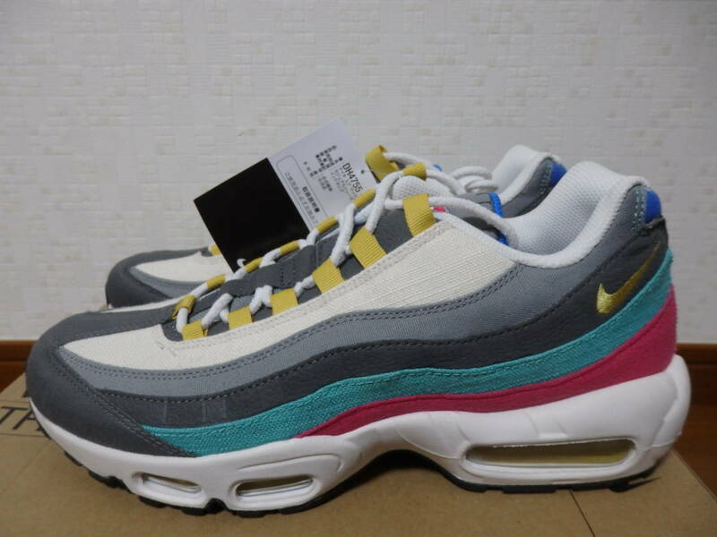 即決☆レア！限定！♪新品未使用 NIKE ナイキスニーカー エアマックス９５ AIR MAX '95 SE RECYCLED PACK リサイクル素材 26.5cm