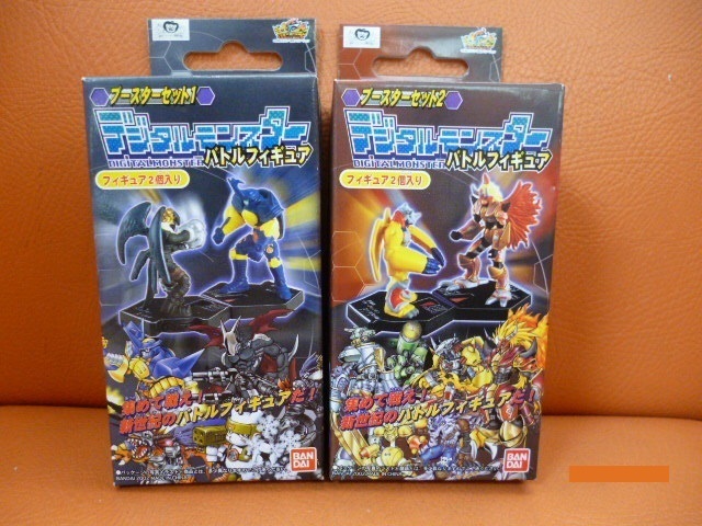 未開封品　新品　未使用☆デジモンフロンティア　デジタルモンスターバトルフィギュアブースターセット１＆2