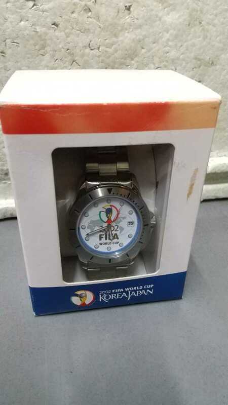 腕時計 2002年ワールドカップ 日韓ワールドカップ記念 腕時計 未使用品 