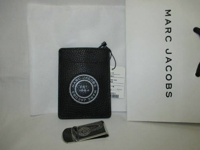 新品 ラッピングOK マネークリップ マークジェイコブス MARC JACOBS カードケース＆マネークリップ メンズ 小物 新作 黒 プレゼントに♪