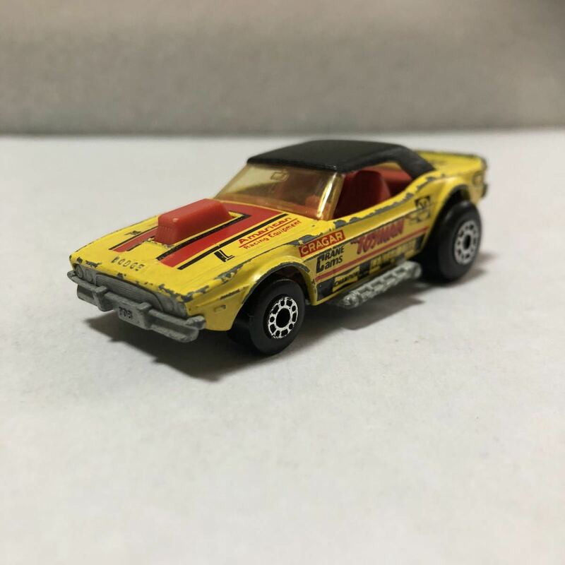 超激レア希少！マッチボックス！スーパーファスト シリーズ！DODGE CHALLENGER！1975 MADE IN MACAU！当時物！入手困難モデル！