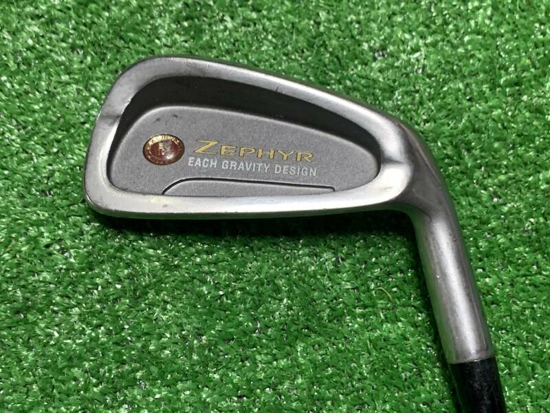 SAI-2004　中古　単品アイアン　Mizuno ミズノ　ZEPHYR　EG195　5番アイアン　カーボンシャフト　Flex 8