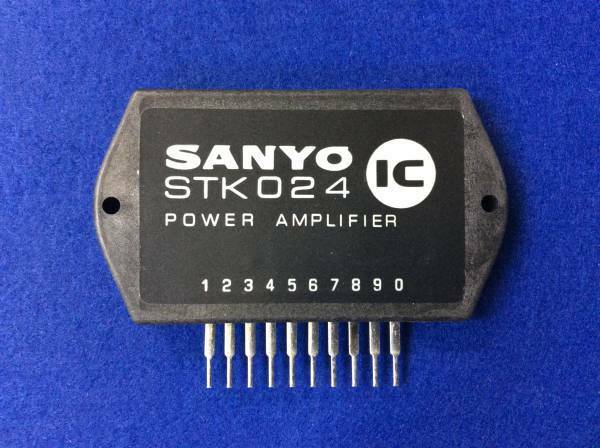 STK024【即決即送】三洋 30W ハイブリッドオーディオパワーアンプ IC [253ByK/182172M] Sanyo Hybrid Audio Power Amplifier IC　1個セット