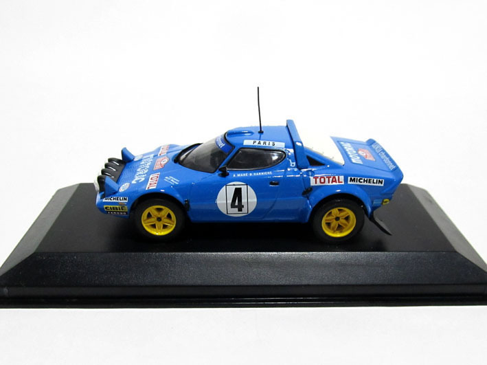 A★ PMA 1/43 ★ LANCIA STRATOS HF／ランチア ストラトス 1979 シャルドネ WRC ツール・ド・コルス優勝車 ベルナール・ダルニッシュ