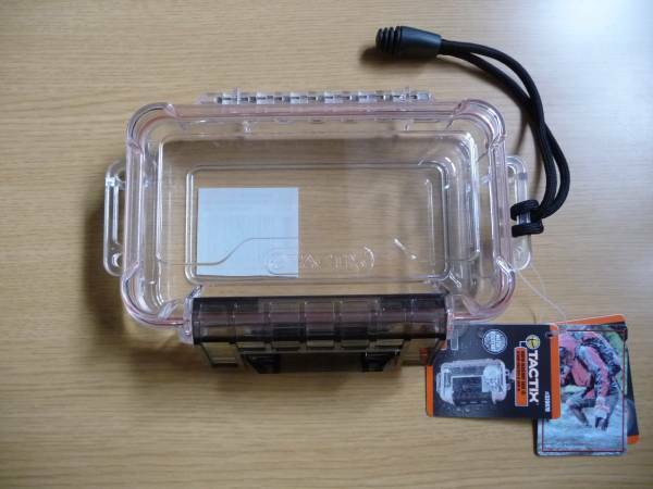 防水 防塵 ミニ 小型 ハードケース クリア スケルトン 透明 カバン ポーチ 小物入れ プラスチック製 携帯 カメラ 鍵 ボード 15F FZ VX STX
