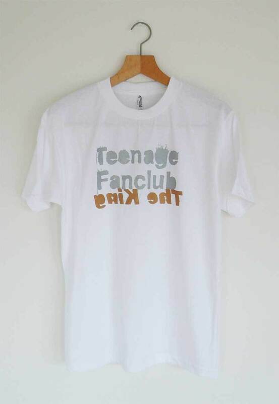 【新品】 Teenage Fanclub Tシャツ SizeL ネオアコ ギターポップ オルタナ グランジ 90s Nirvana シルクスクリーンプリント