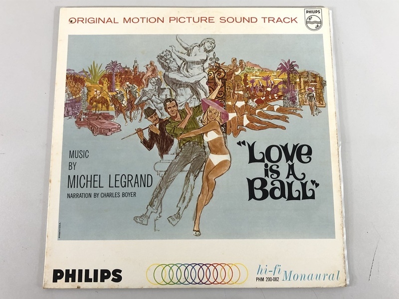 洗浄済 LP Michel Legrand Love Is A Ball ミシェル・ルグラン US盤