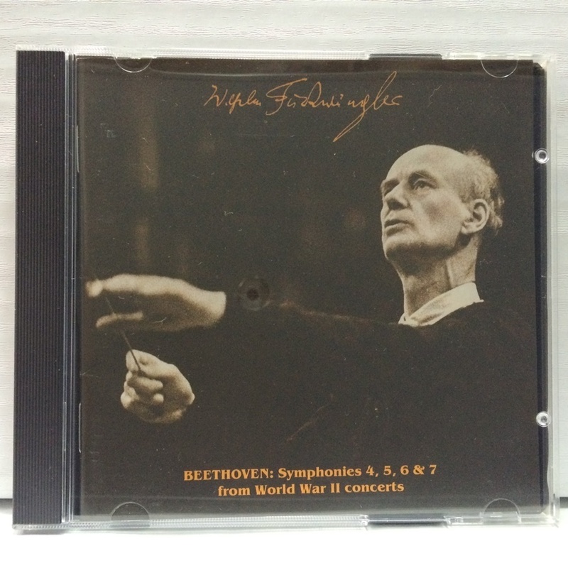 2CD Music&Arts フルトヴェングラー ベートーヴェン交響曲第4,5,6&7番 CD-824