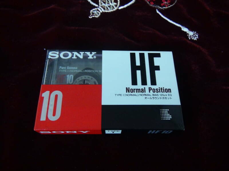 SONY ソニー　HF10 ノーマルポジション カセットテープ TYPEⅠ!。