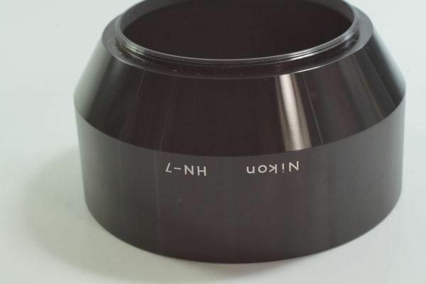 RBフ239【送料無料 外観 並品 】NIKON HN-7 85mm F1.8 85mm F2 80-200mm F4.5 ニコン レンズフード HN-7