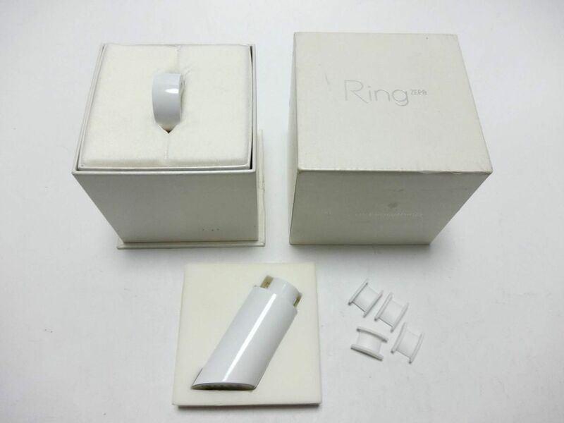 Ring ZERO Sサイズ White RPW-001-01／YL220801005