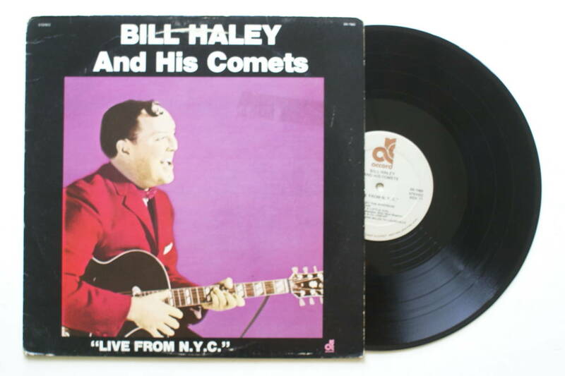レアなTWIST 1983年 米国盤 BILL HALEY LIVE FROME N.Y.C LP レコード ビル・ヘイリー ニューヨークライブ ツイスト US 50s 60s 70s 80s 