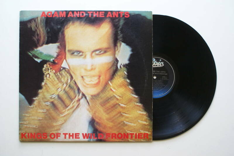 ビンテージ 1980 米国盤LPレコード Adam And The Ants Kings Of The Wild Frontierアダム&ジ・アンツ アダムの王国@ 80's ニューウェーブ