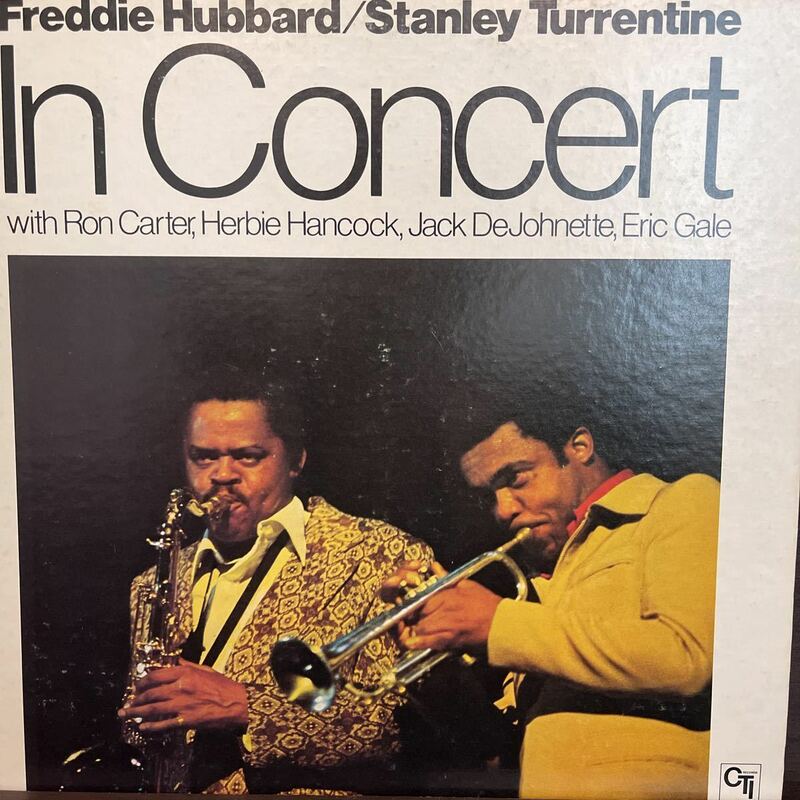 LPレコード フレディー・ハバード Freddie Hubbard / Stanley Turrentine In Concert 5枚以上まとめてご購入の方（送料0円）送料無料