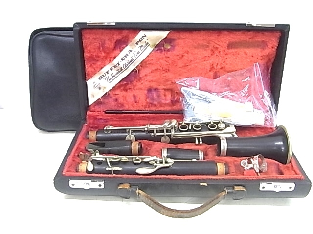 e8747　クラリネット　Buffet Crampon　ビュッフェ・クランポン　木管楽器　現状品　ハードケース　ソフトケース　全長約67cm