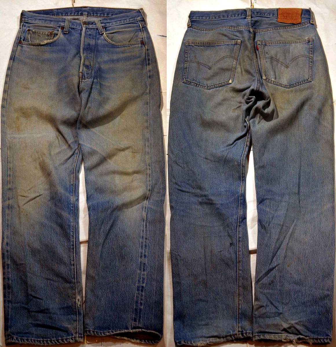 v205/LEVIS501 66後期 70's ヴィンテージ　グッドサイズ　初期モデル