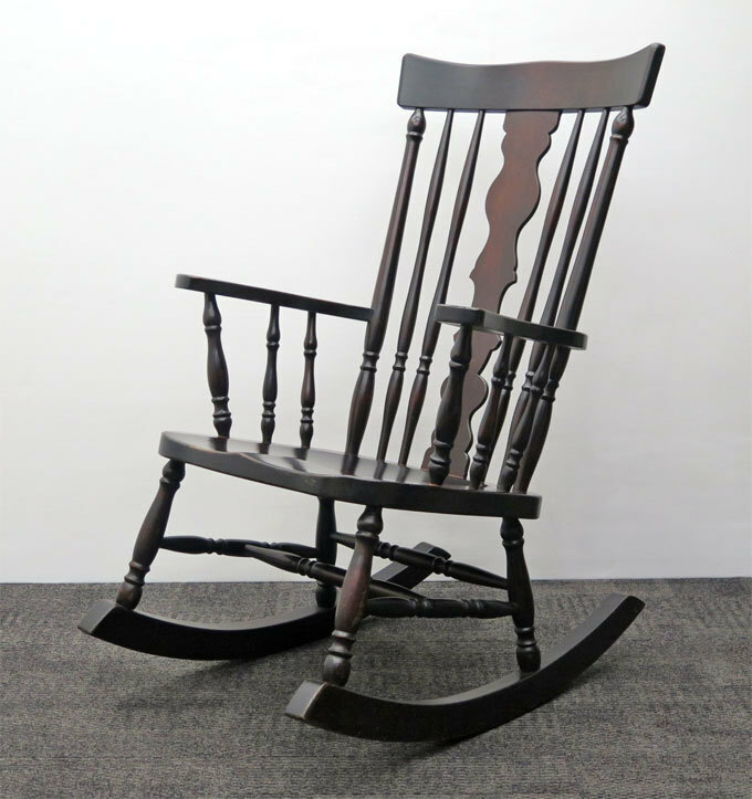 ◎○北海道民芸家具 ロッキングチェア HM663 / 揺り椅子 和家具 民藝 椅子
