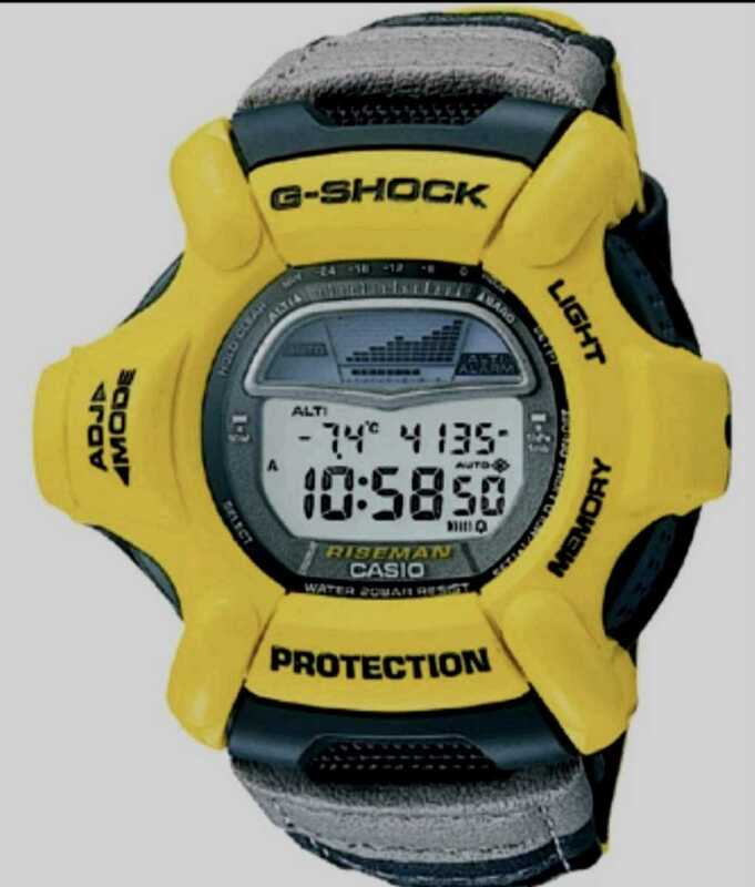 カシオ ジーショック CASIO G-SHOCK ライズマン メン イン イエロー used