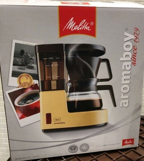 Melitta(メリタ) コーヒーメーカー 1～2杯用 アロマボーイ 新品 MKM-251/C 未使用品