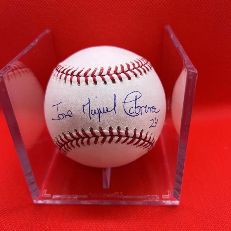 Miguel Cabrera 直筆サインボール Rich Altman’s社 鑑定書付き タイガース ミゲル・カブレラ フルネームサイン入り レア物 Rawlings